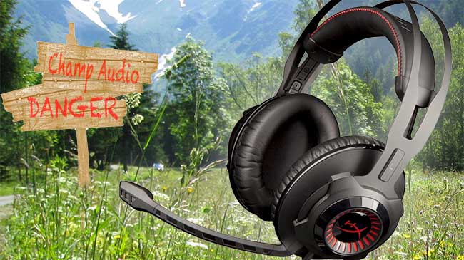 HyperX Cloud Revolver dans son champ audio