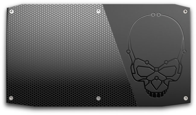 intel nuc6i7kyk dessus