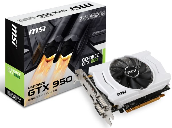 msi gtx950 2gd5 oc