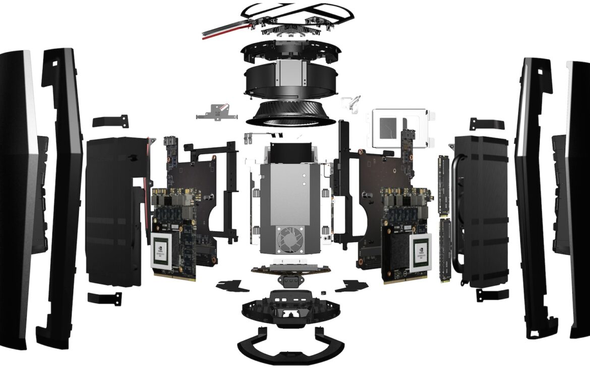msi vortex vue explosée