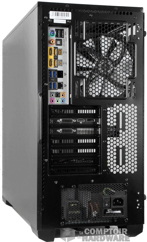 Vue arrière du Pro M