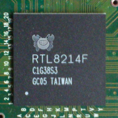 puce realtek rtl8214f