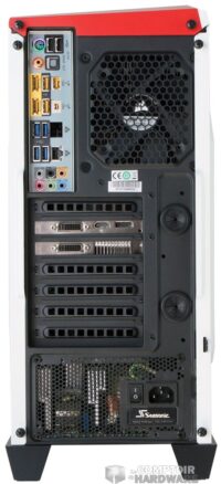 Vue arrière du Spec-Alpha