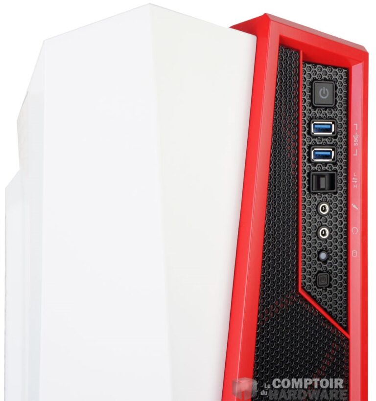 La connectique déportée sur la façade - Spec-Alpha