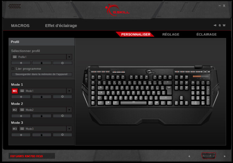 G.Skill Ripjaws KM780 RGB