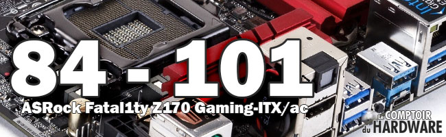 indice performances z170gaming ac