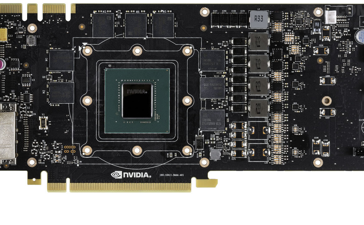 nvidia geforce gtx 1070 pcb