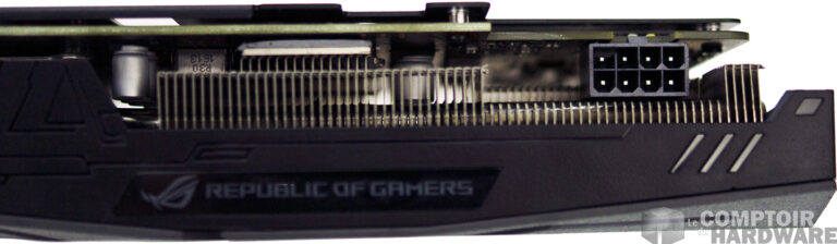 Asus GTX 1070 Strix OC connecteur alimentation