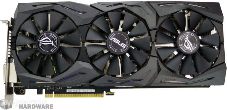 Asus GTX 1070 Strix OC Recto