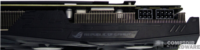 Asus GTX 1080 Strix OC connecteur alimentation