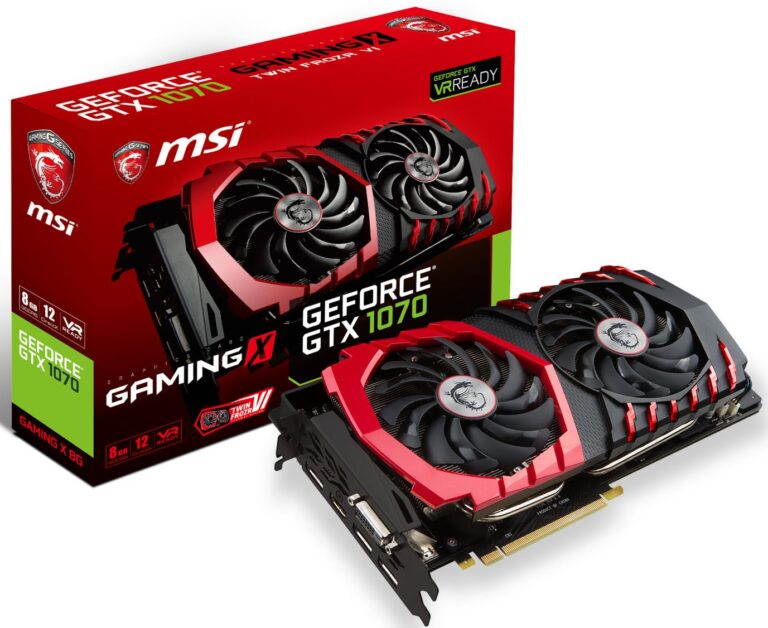 msi gtx1070 gaming x t