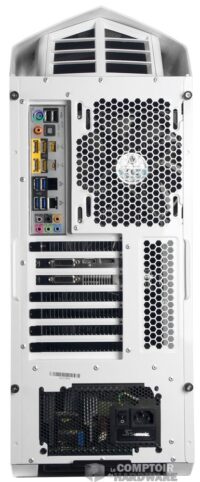 L'arrière avec son extraction