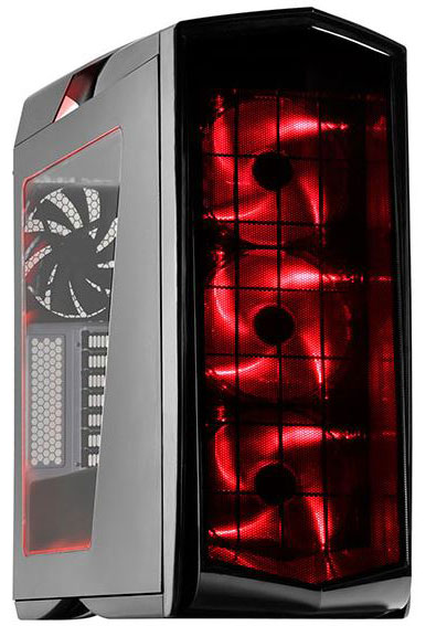 Silverstone PM01 noir et rouge