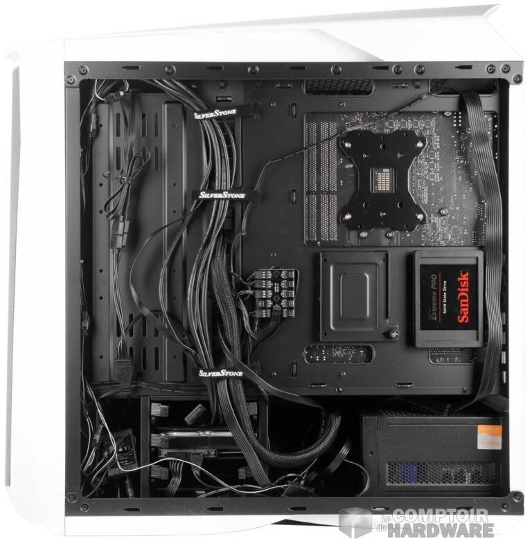 Le stockage et l'arrière du plateau