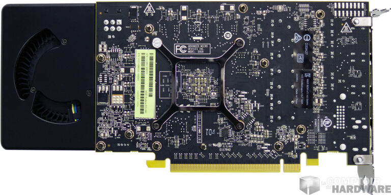 RADEON RX 480 face arrière
