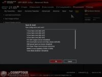 Le récapitulatif des changements