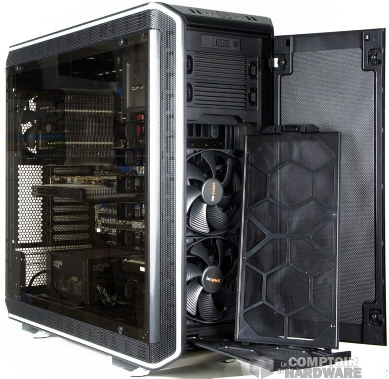 Filtres, ventilos et porte blindée