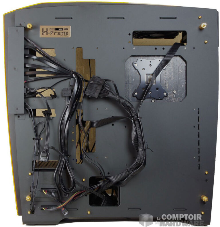 Côté carte mère - H-Frame 2.0