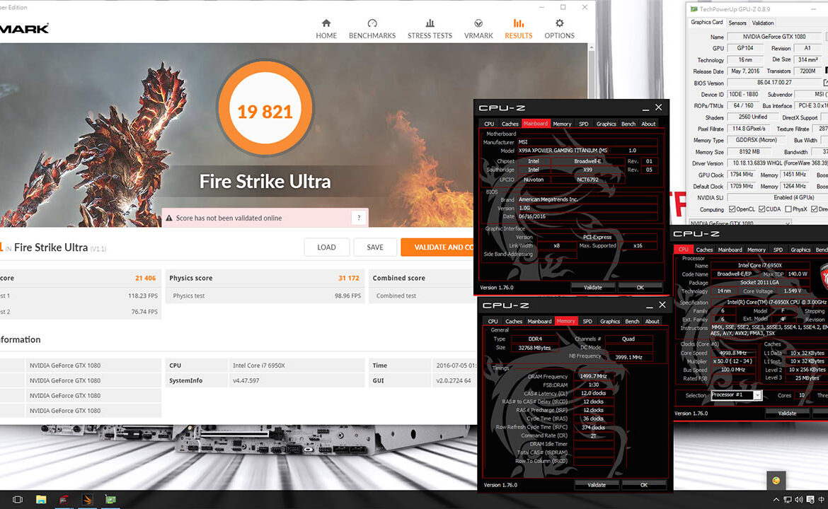 msi 4x gtx1080 firestrike ultra t
