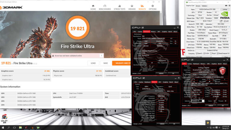 msi 4x gtx1080 firestrike ultra t