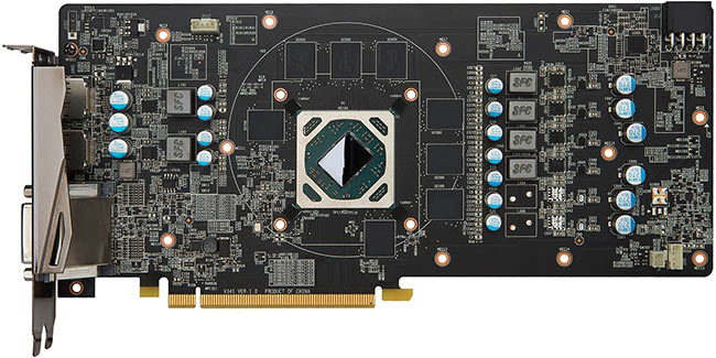 msi rx480 gaming x pcb