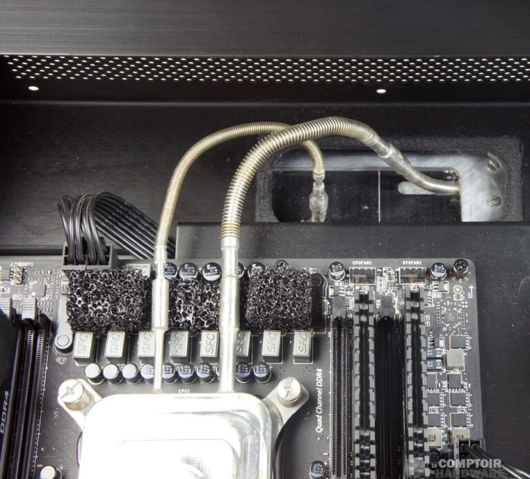 L'évoporateur du CPU