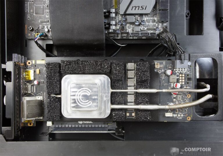 L'évaporateur de la GTX1080