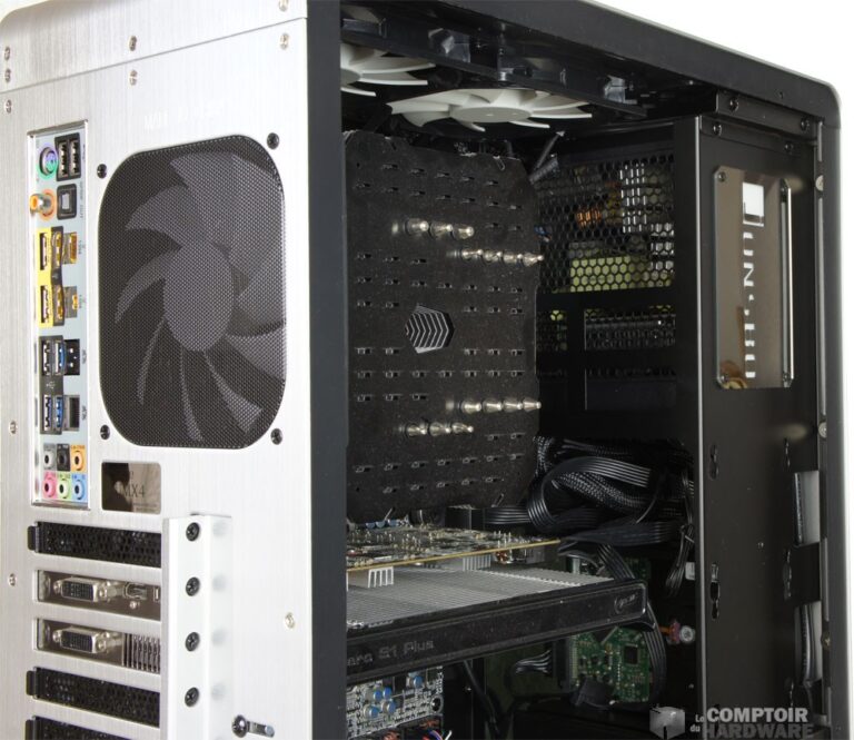 Positionnement du bloc d'alim dans l'UMX4