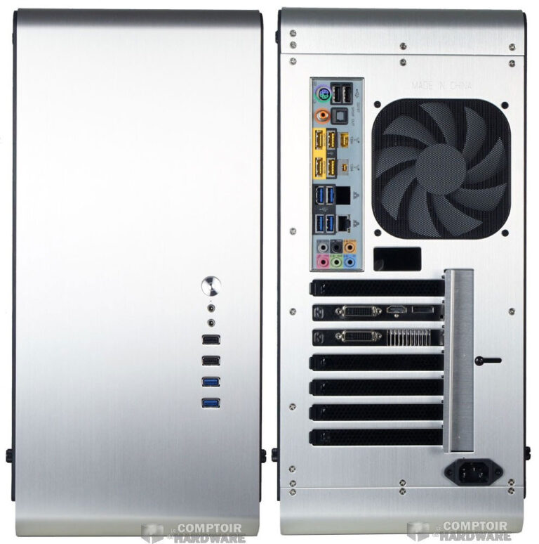 L'avant et l'arrière de l'UMX4