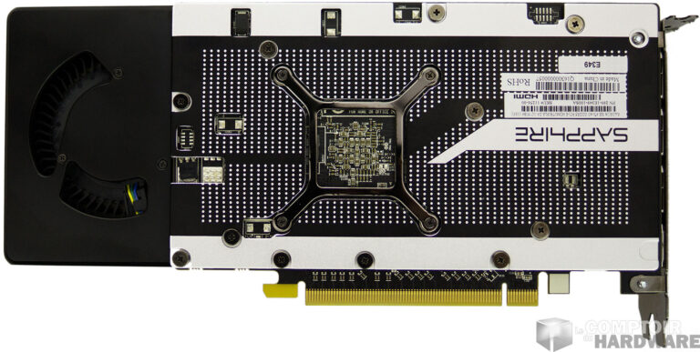 Sapphire RX 470 OC face arrière