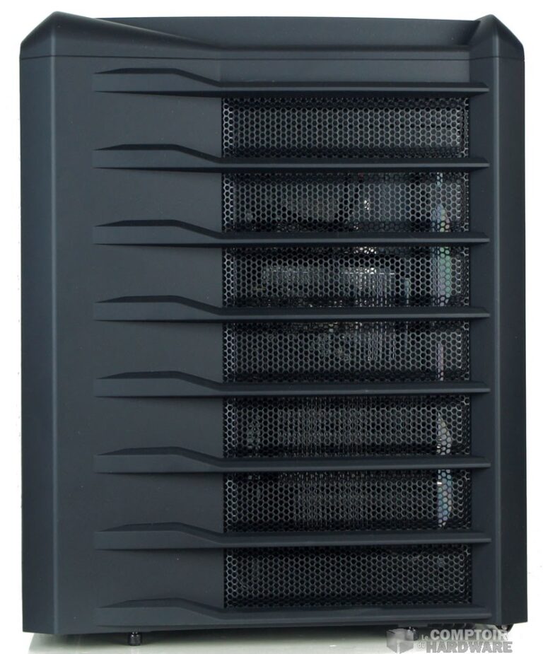 Le dessus du boîtier