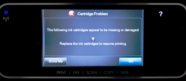 hp erreur imprimante