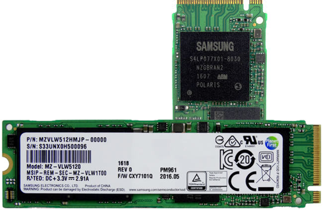 samsung pm961 polaris