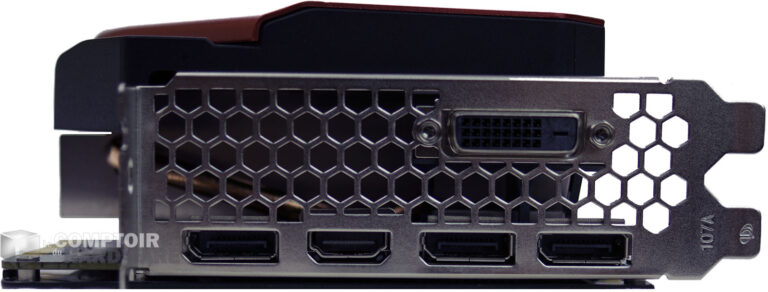 Gainward GTX 1070 Phoenix GLH : connecteurs vidéo