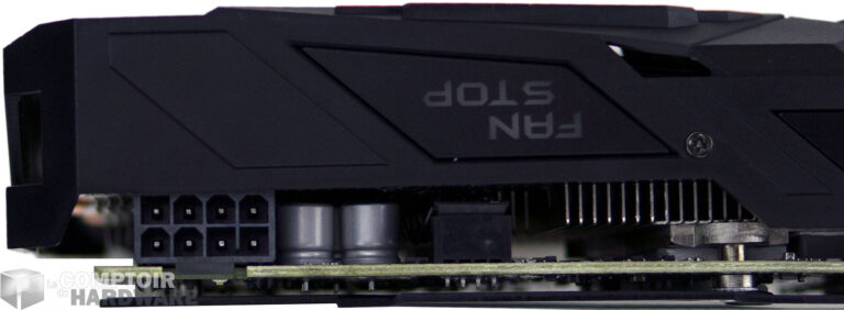 Gigabyte GTX 1080 G1 Gaming : connecteurs d'alimentation