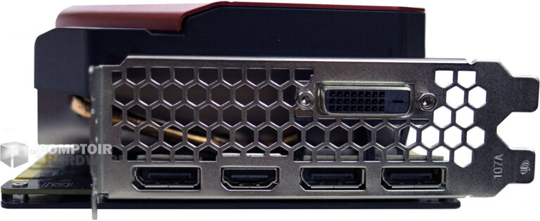 Gainward GTX 1080 Phoenix GLH : connecteurs vidéo