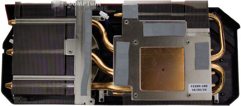 Gainward GTX 1080 Phoenix GLH : radiateur