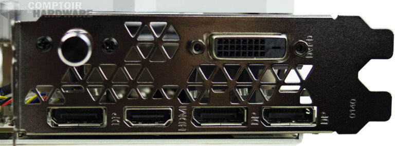 KFA² GTX 1080 Hall Of Fame : panel vidéo