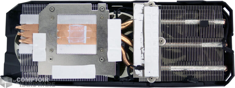 Gigabyte GTX 1080 G1 Gaming : radiateur