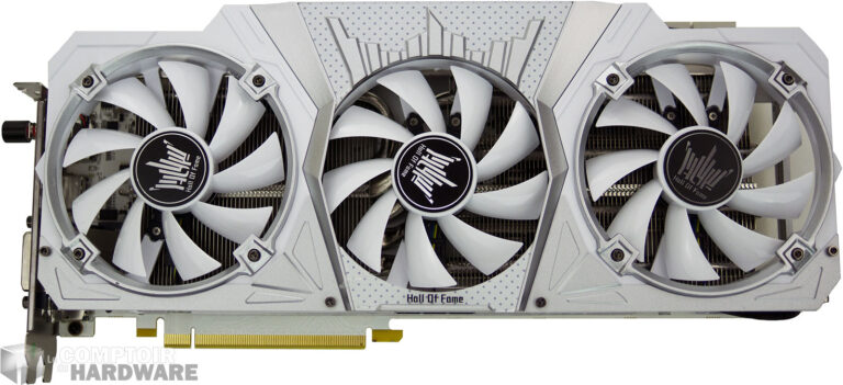 KFA² GTX 1080 Hall Of Fame : face avant