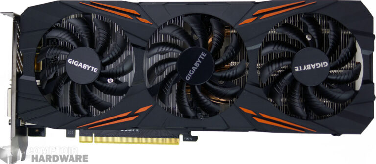 Gigabyte GTX 1080 G1 Gaming : face avant