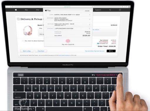 macbook pro touchid oled