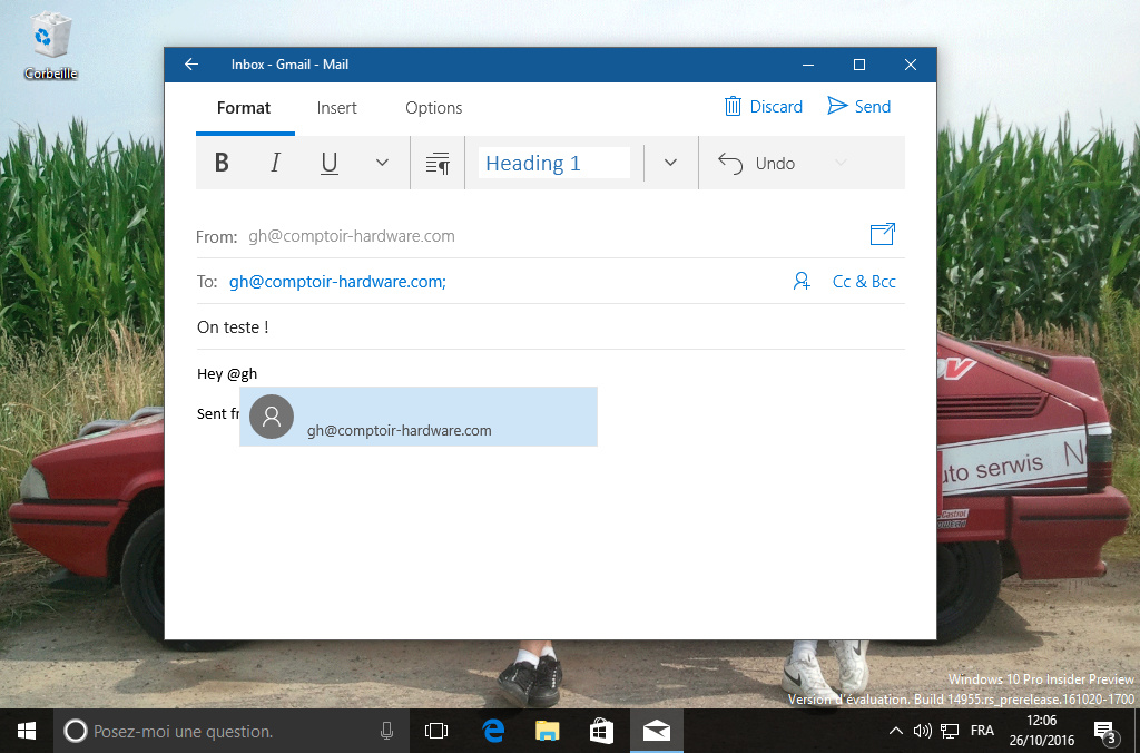 Quelle merveilleuse application !
