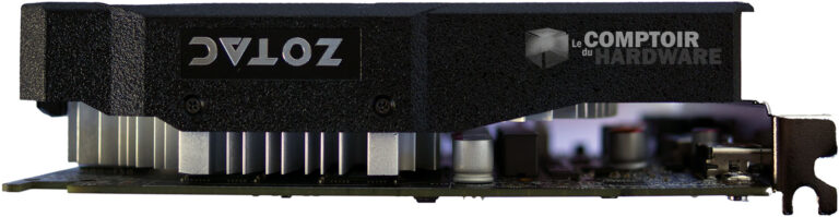 Zotac GTX 1050 Ti : tranche