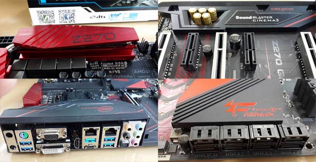 asrock z270 fatal1ty morceaux