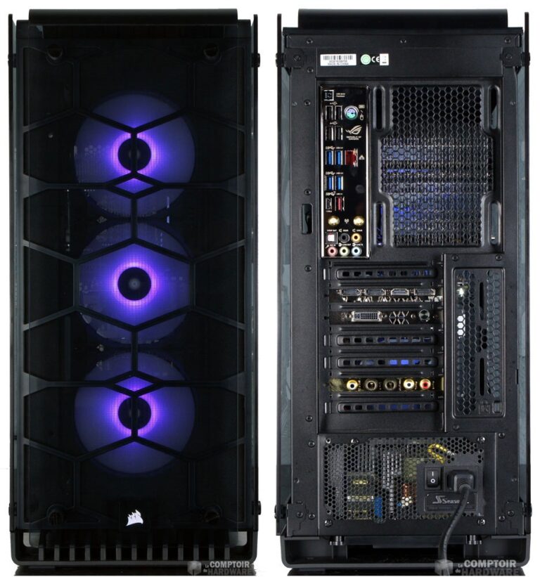 Façade et arrière du Crystal 570X