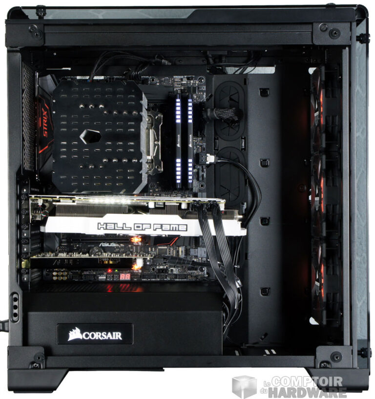 Le Crystal 570X ouvert