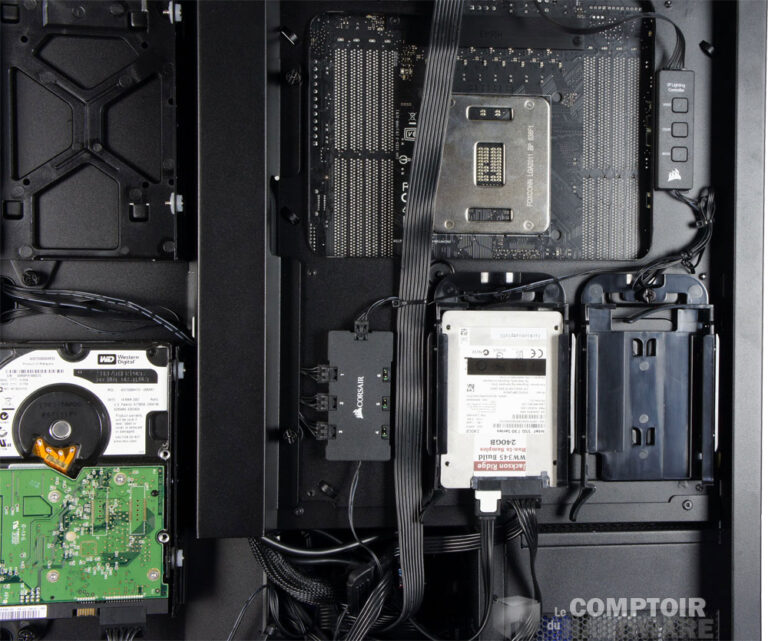 Supports 2.5" et HUB RVB