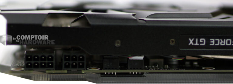 KFA² GTX 1080 EXOC Sniper : connecteurs d'alimentation