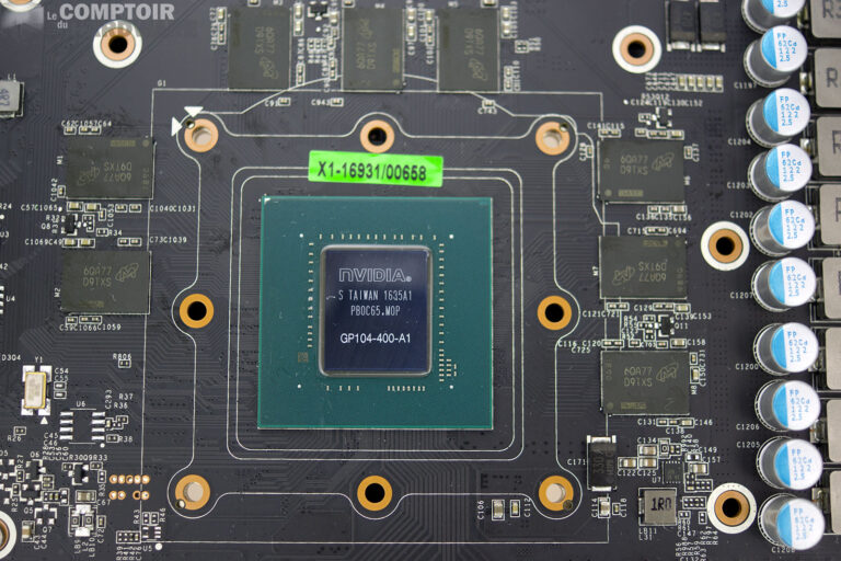 KFA² GTX 1080 EXOC Sniper : GPU & GDDR5X